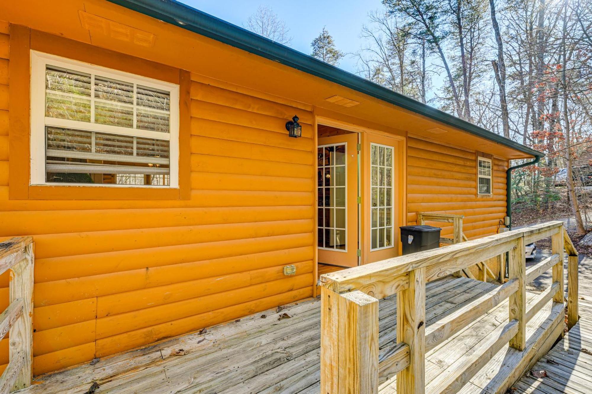 Pet-Friendly Mountain Cabin With Ramp Access! 克莱顿 外观 照片